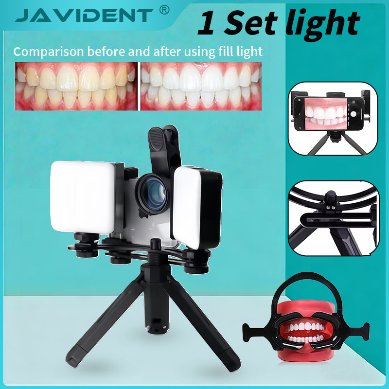 Photography Mobile Lighting - 歯科用モバイル写真撮影 LED ライト Bluetooth 口腔内写真撮影 ビデオ照明ライト