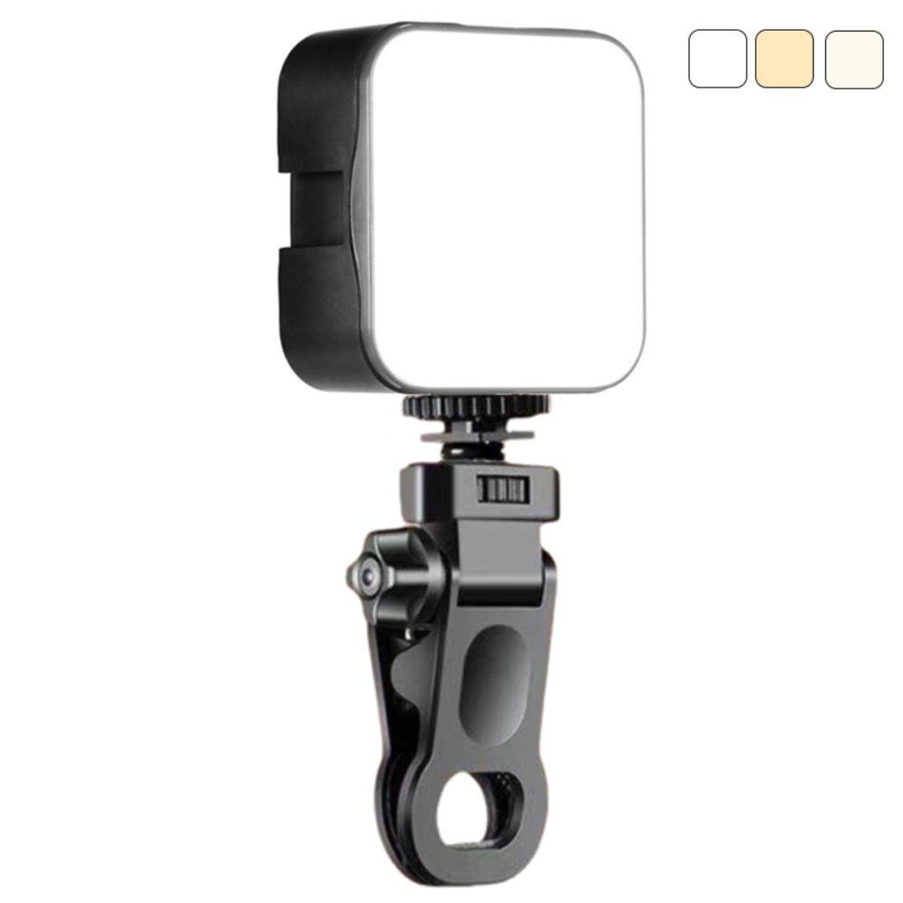 Photography Lighting Brands - RGB調光機能付きUSB充電式フィルライト。6000Kの色温度で、Canon/Nikon/Sonyのカメラやスマートフォンに対応したホットシュー式LEDビデオライト。