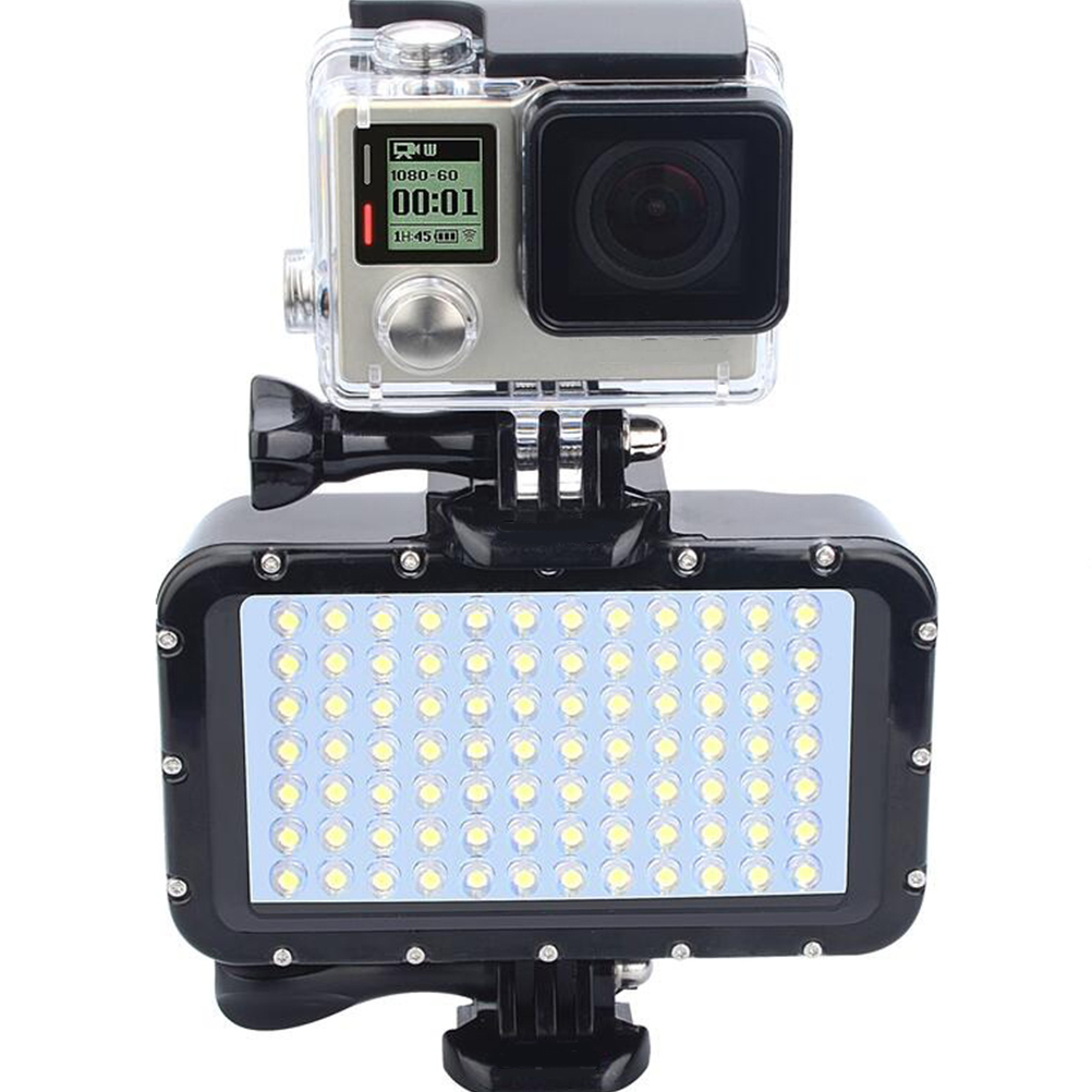 50 メートル/164 フィート防水充電式調光可能な水中ライ - Photography Lighting Description のレビューと価格