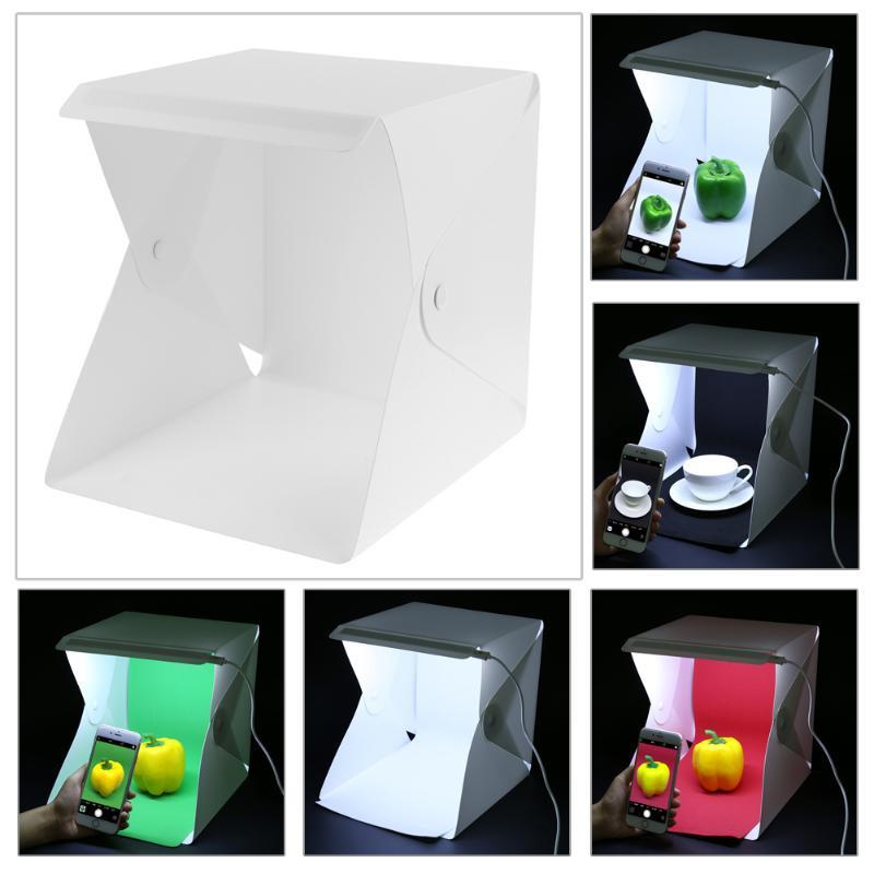 【C】ポータブルLEDフォトスタジオライトボックス折りたたみ - Photography Lighting Handheld のレビューと価格