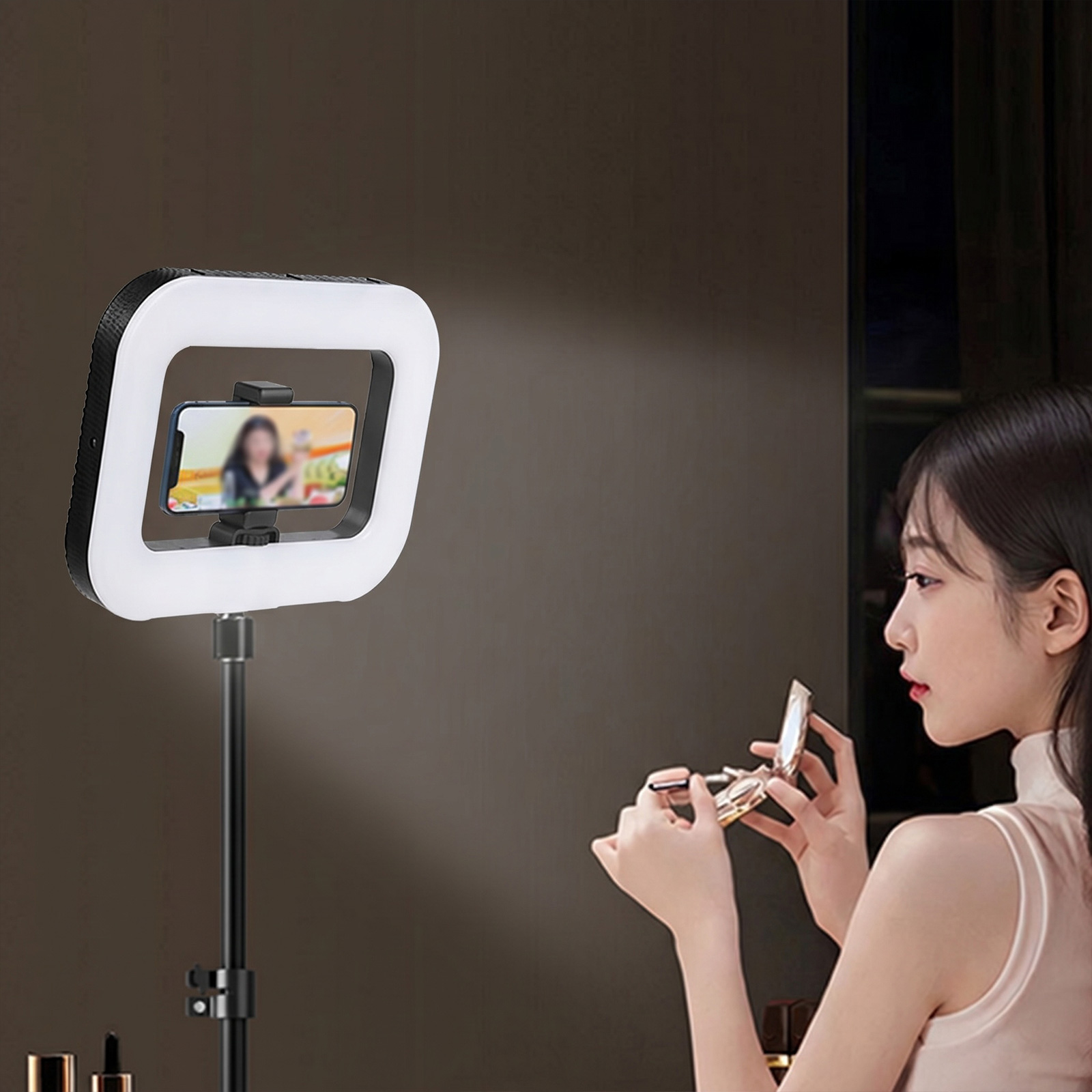 ハンドヘルド式セルフィーライト。多機能充電式で、写真撮影やビ - Photography Lighting Handheld のレビューと価格