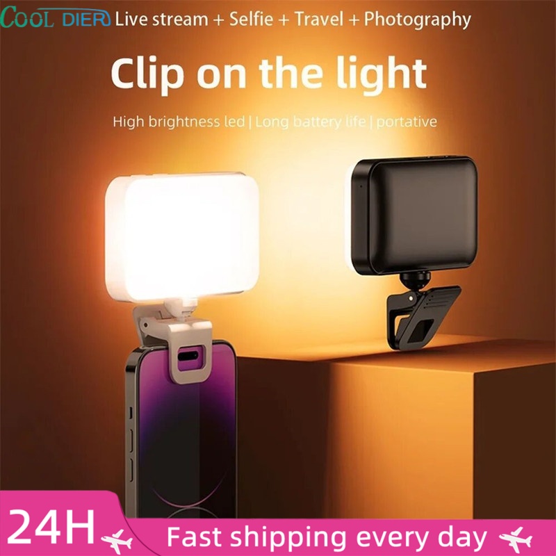 COOL DIER ポケット LED セルフィーライト IP - Photography Mobile Lighting のレビューと価格