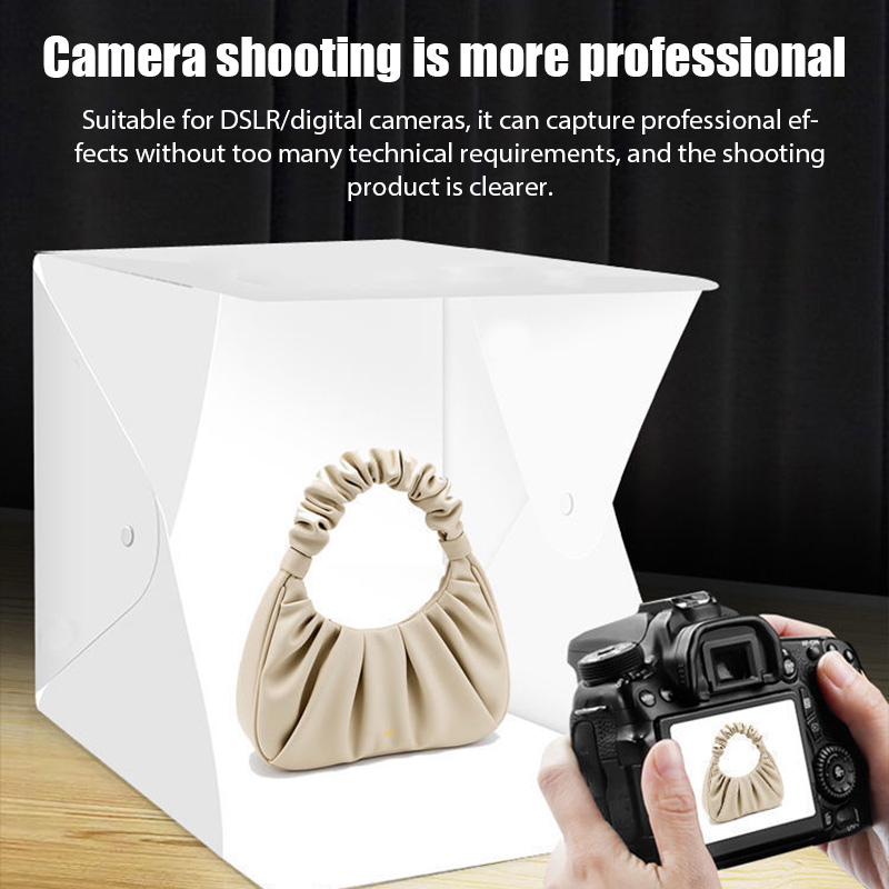 ライトボックス ミニフォトスタジオボックス 23*22*24 - Photography Lighting Meter のレビューと価格