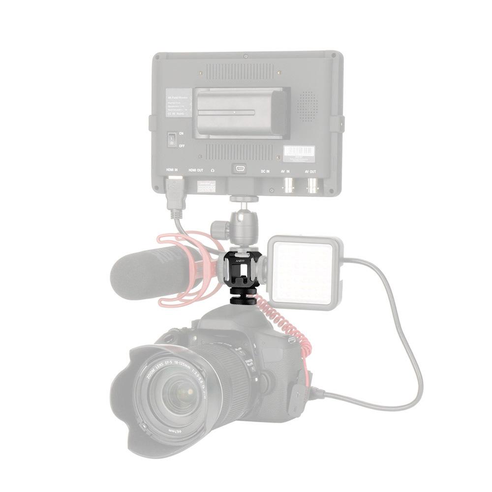 Andoer 3 コールドシュー マウント アダプター オン - Photography Lighting Description のレビューと価格
