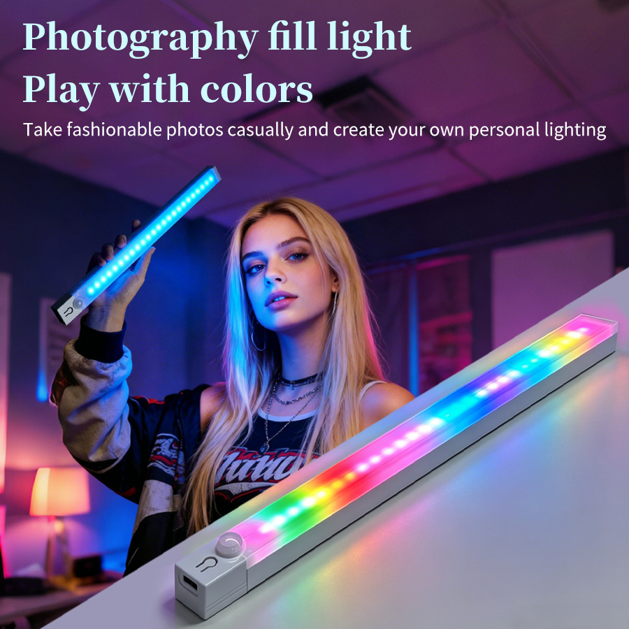 30cm 50cm 磁気式LED RGBキャビネットライト、 - Photography Lighting Game のレビューと価格